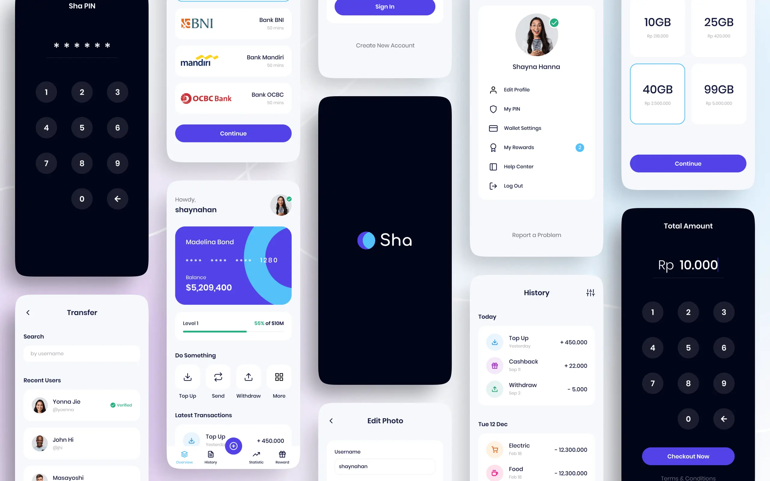 e-Wallet Mobile Apps